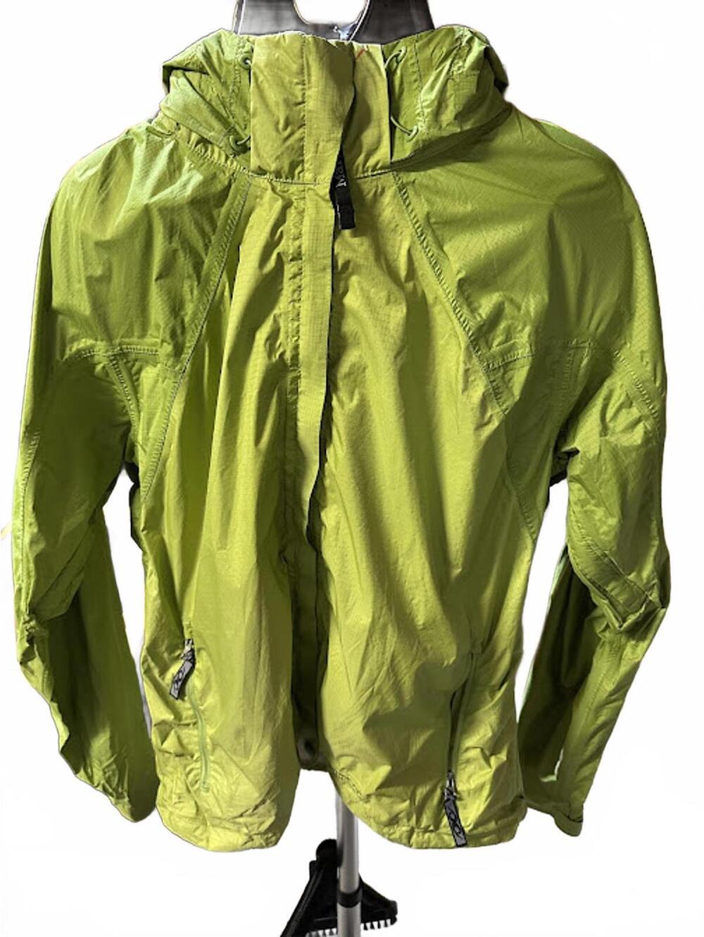 Marmot Green Lightweight Hooded Rain   Jacket XL